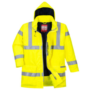 hi - vis fire resistant safety jacket
